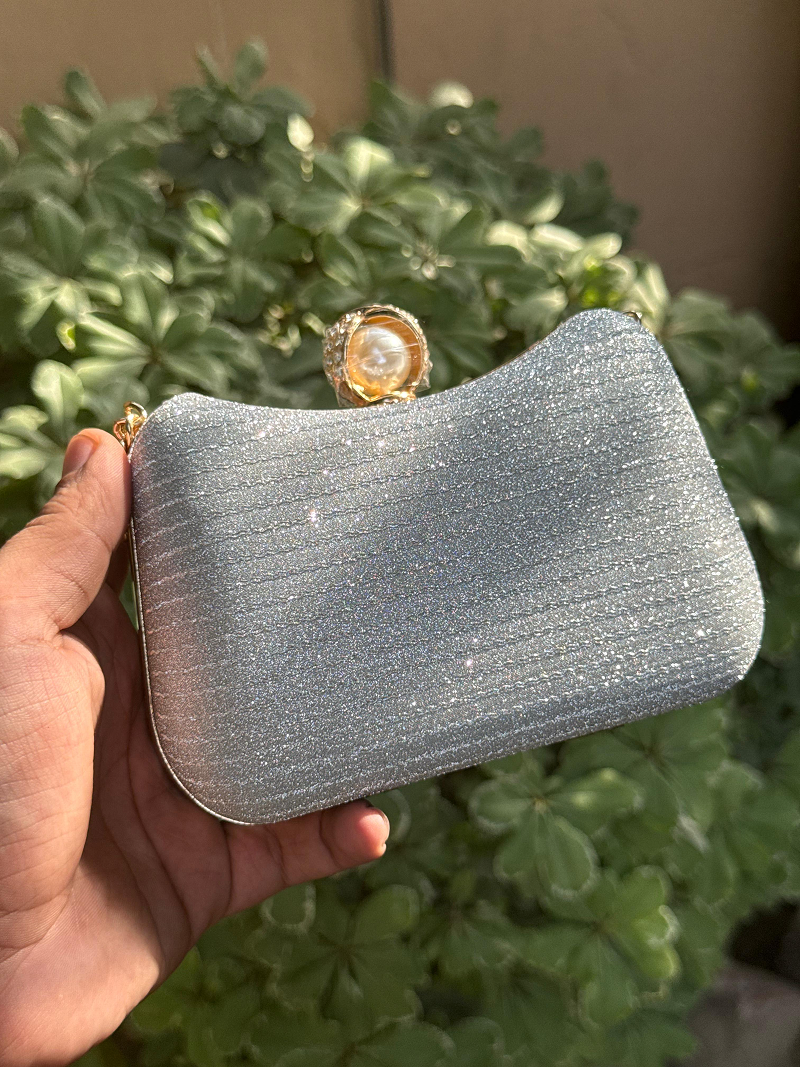 Blush Pearl Clutch