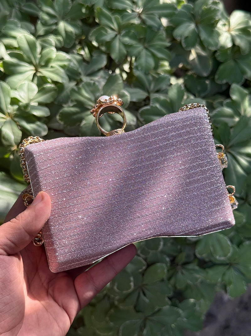 Pink Glam Clutch