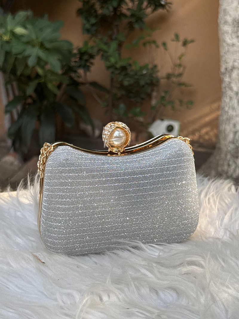 Blush Pearl Clutch
