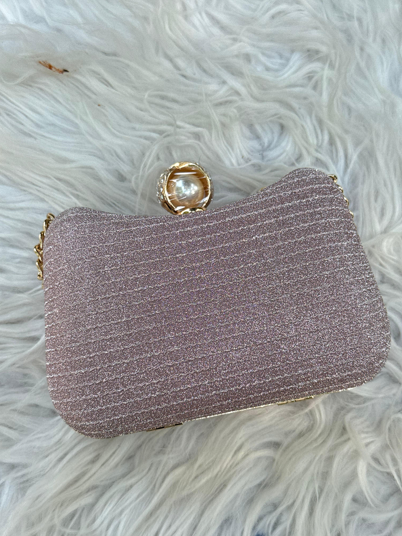 Blush Pearl Clutch