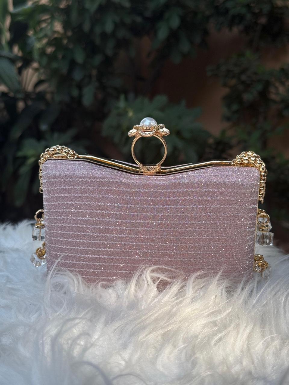 Pink Glam Clutch