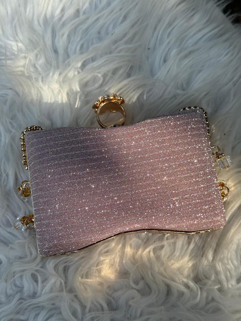 Pink Glam Clutch
