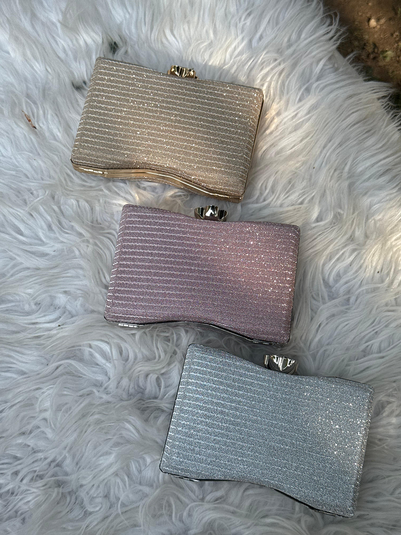 Silver Spark Clutch